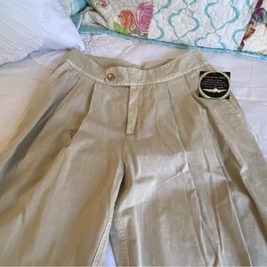 Free People- Super wide leg, pleated pants